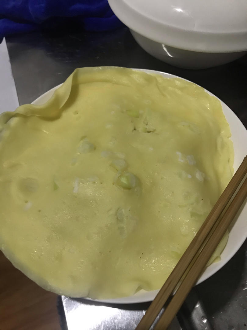 葱花鸡蛋饼
