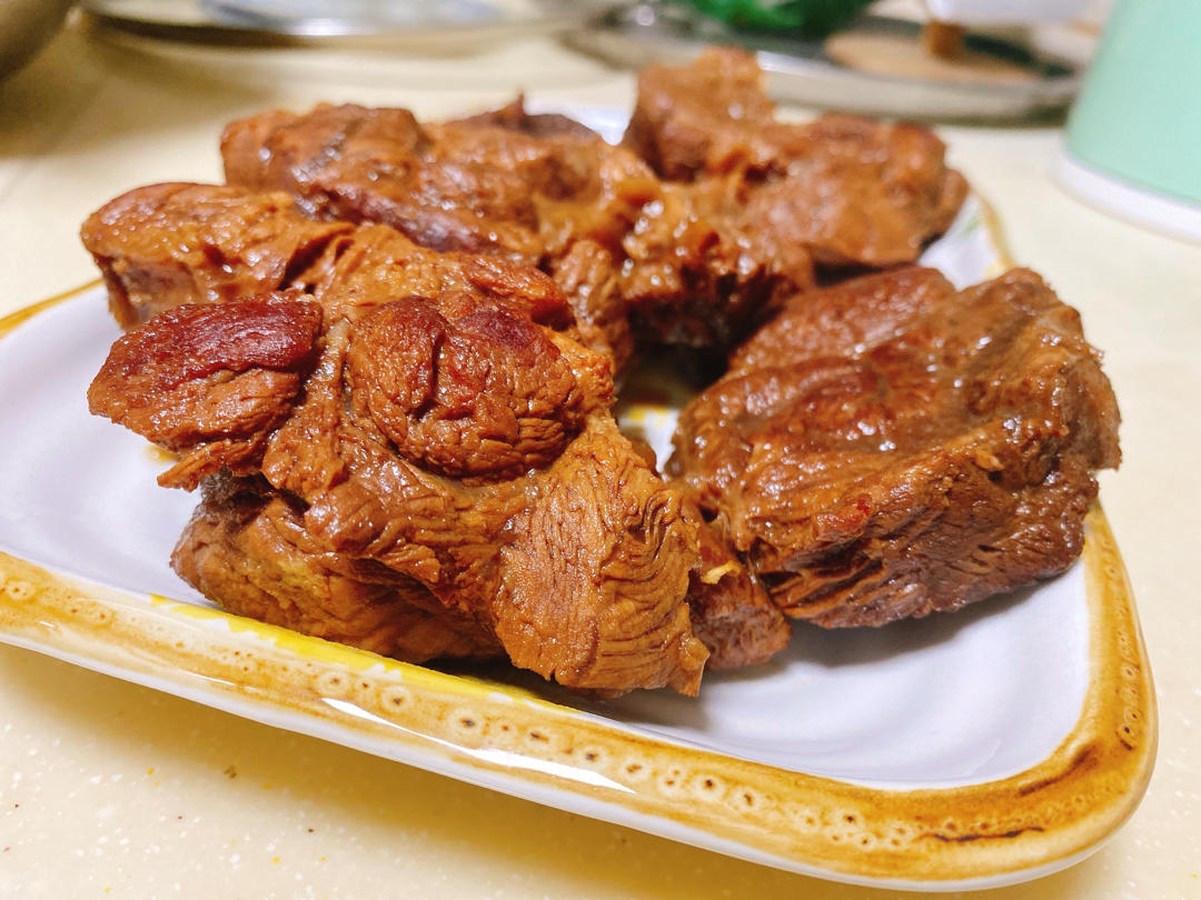高压锅酱牛肉，简单！
