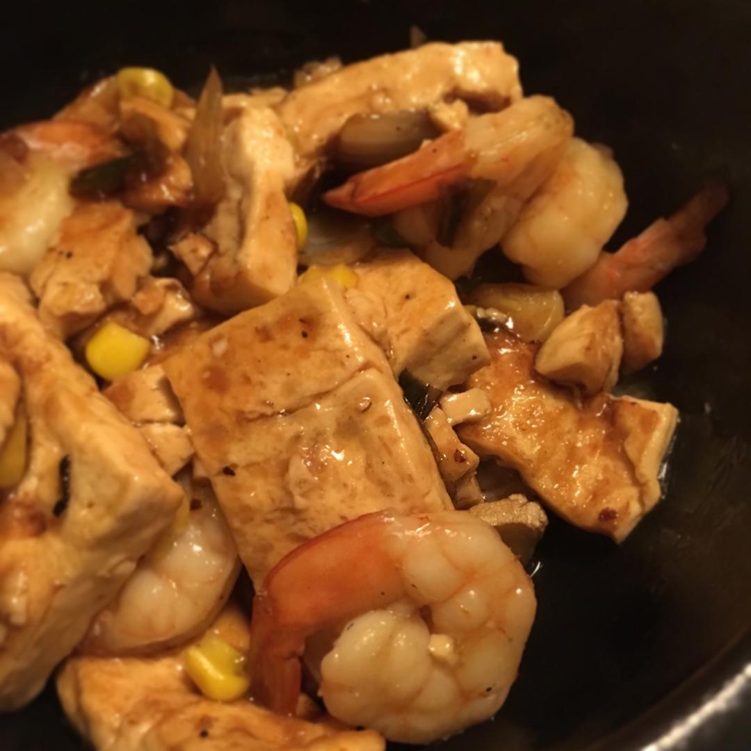 虾仁豆腐