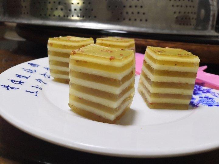 桂花千层马蹄糕