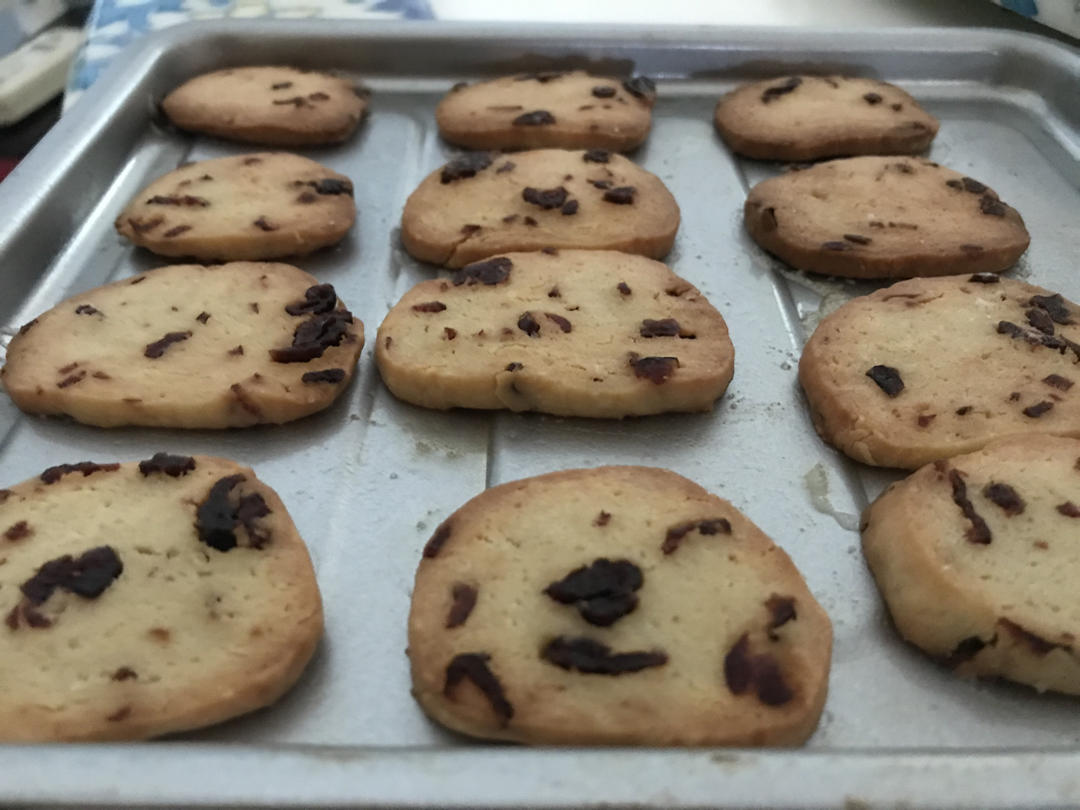 蔓越莓饼干 新手也不怕