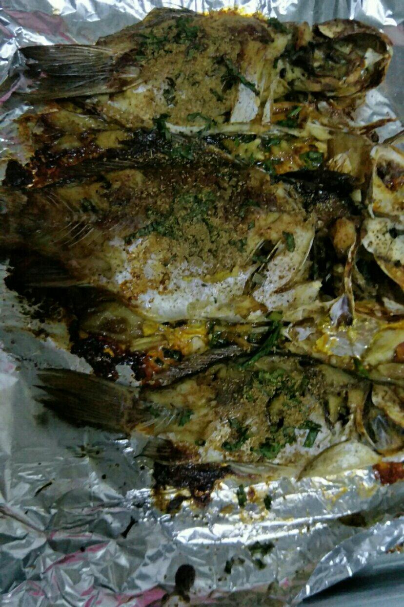 烤箱版孜然烤鱼