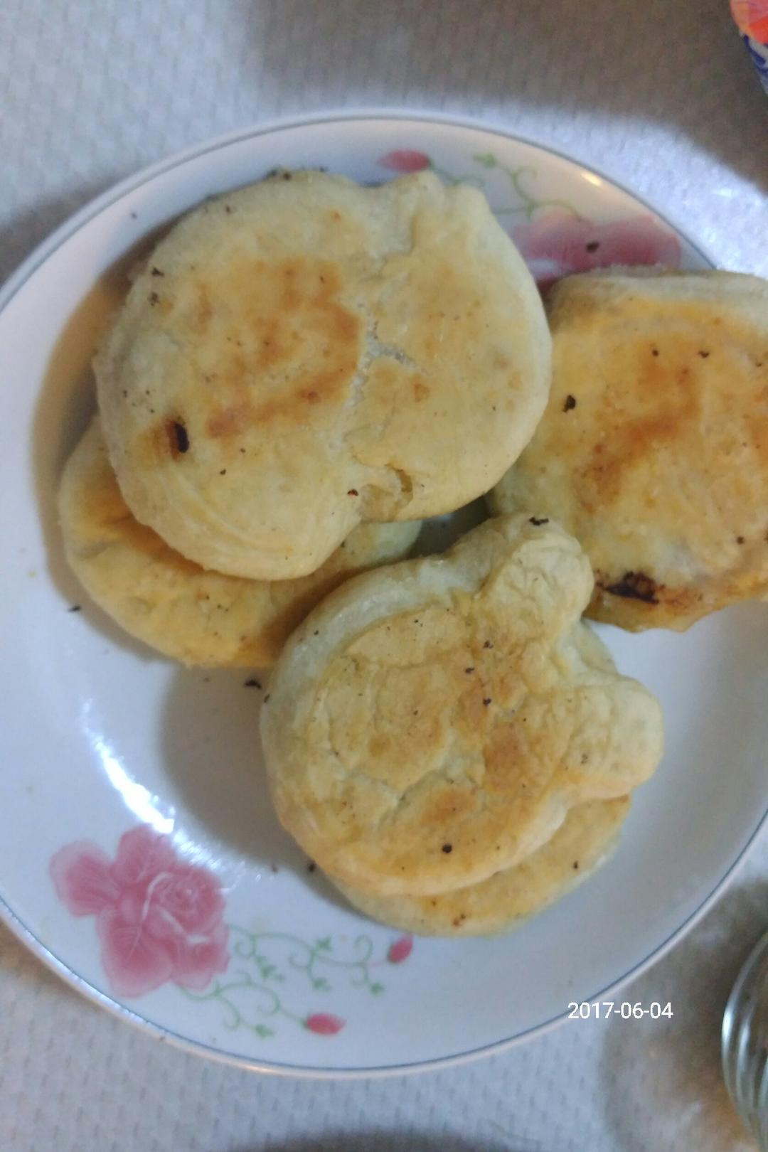 大葱猪肉馅饼（发面）