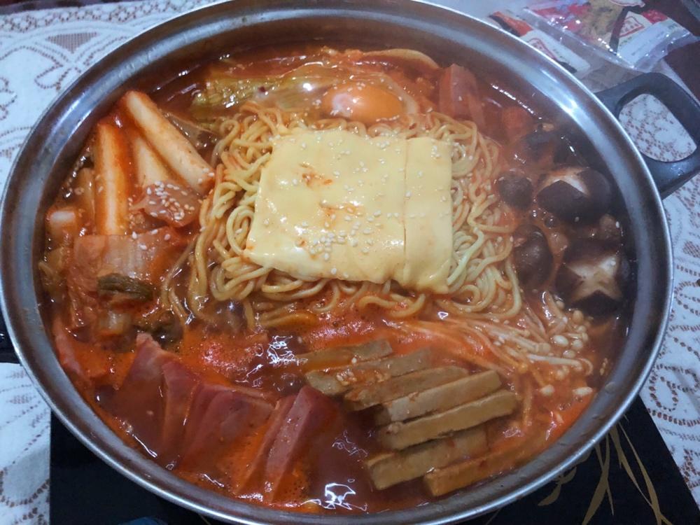 韩国部队锅拉面锅（超好吃）