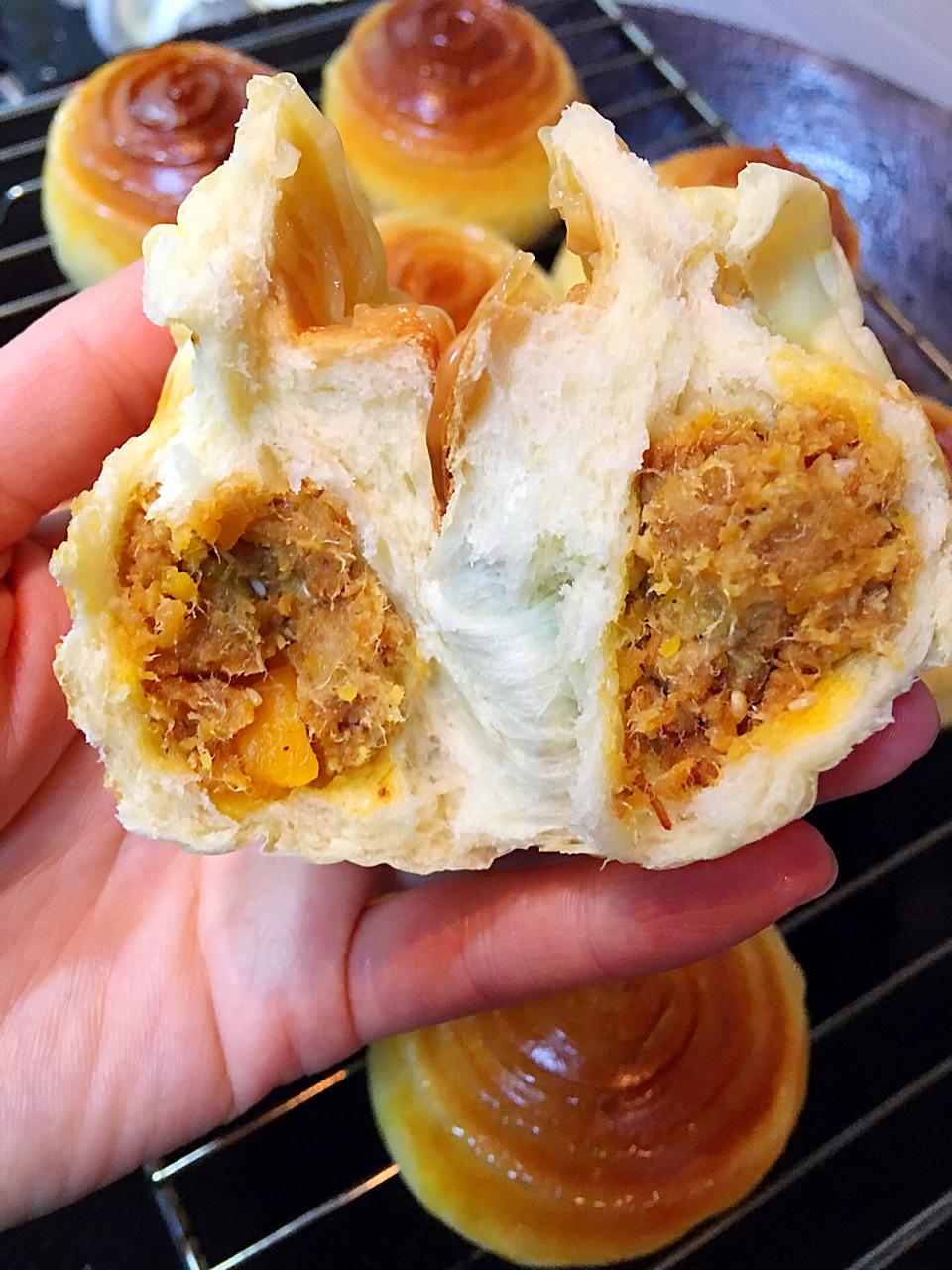 纯奶手撕吐司的做法 步骤1