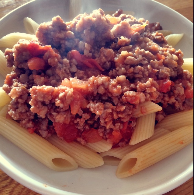 番茄肉酱意大利面