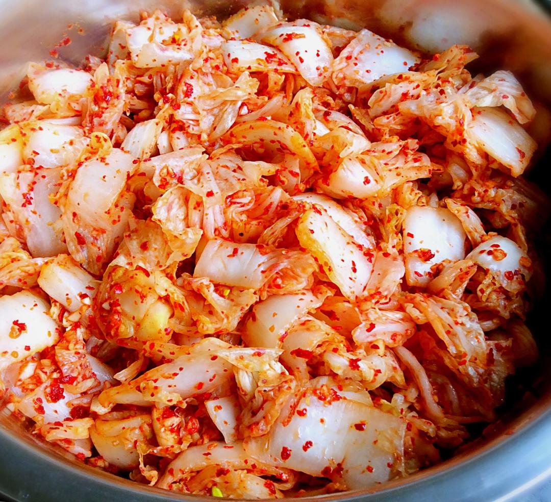 悠然爱烘焙做的韩式泡菜--简易版