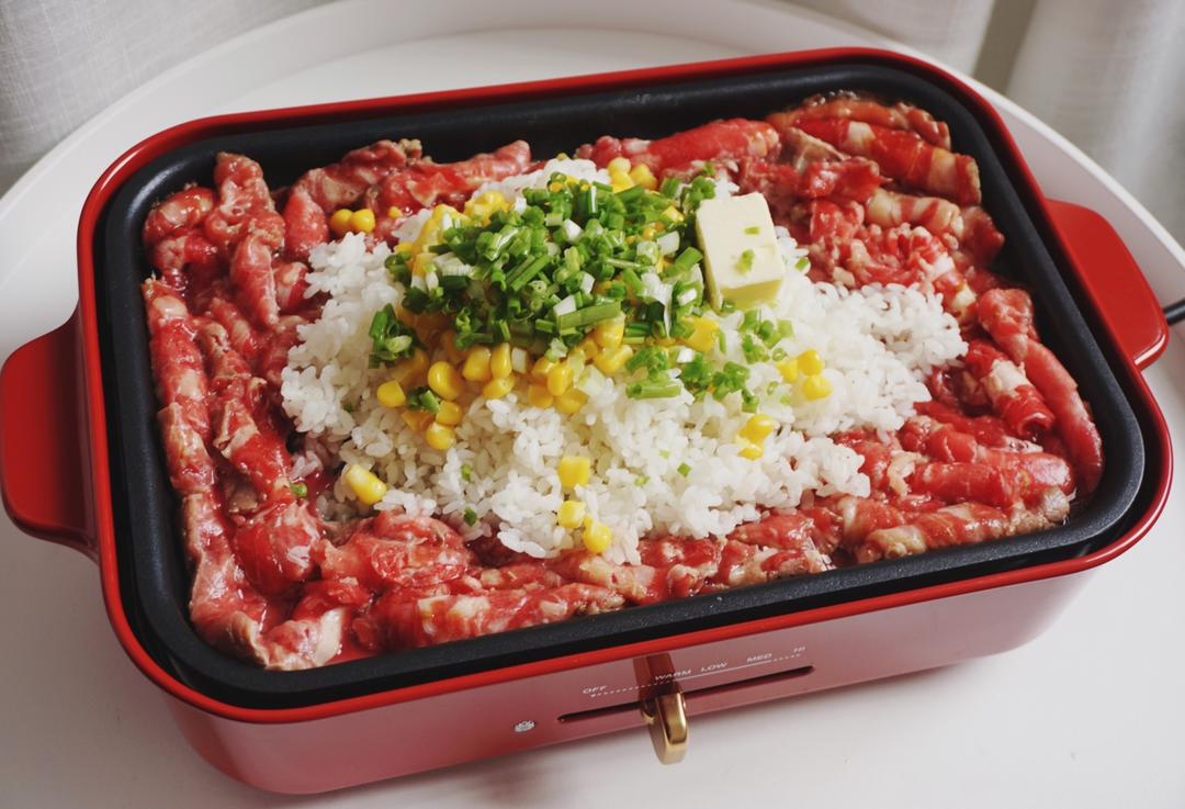 超多牛肉炒饭-Bruno多功能烧烤机