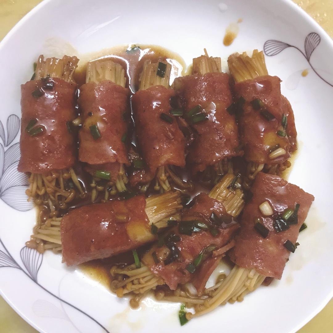 金针菇培根卷