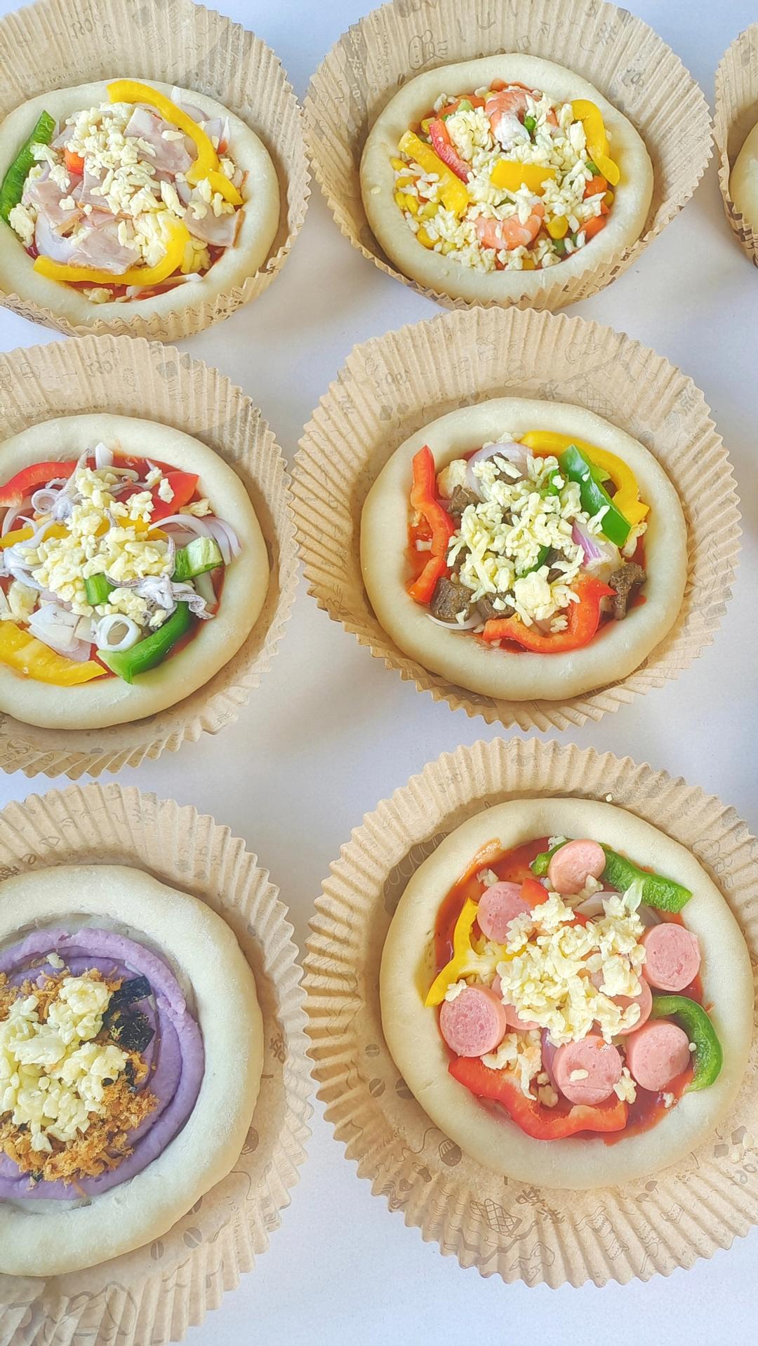 早起花10分钟烤披萨，一周不重样