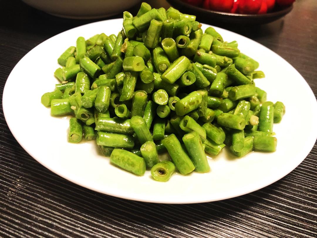 爽口豇豆粒的做法