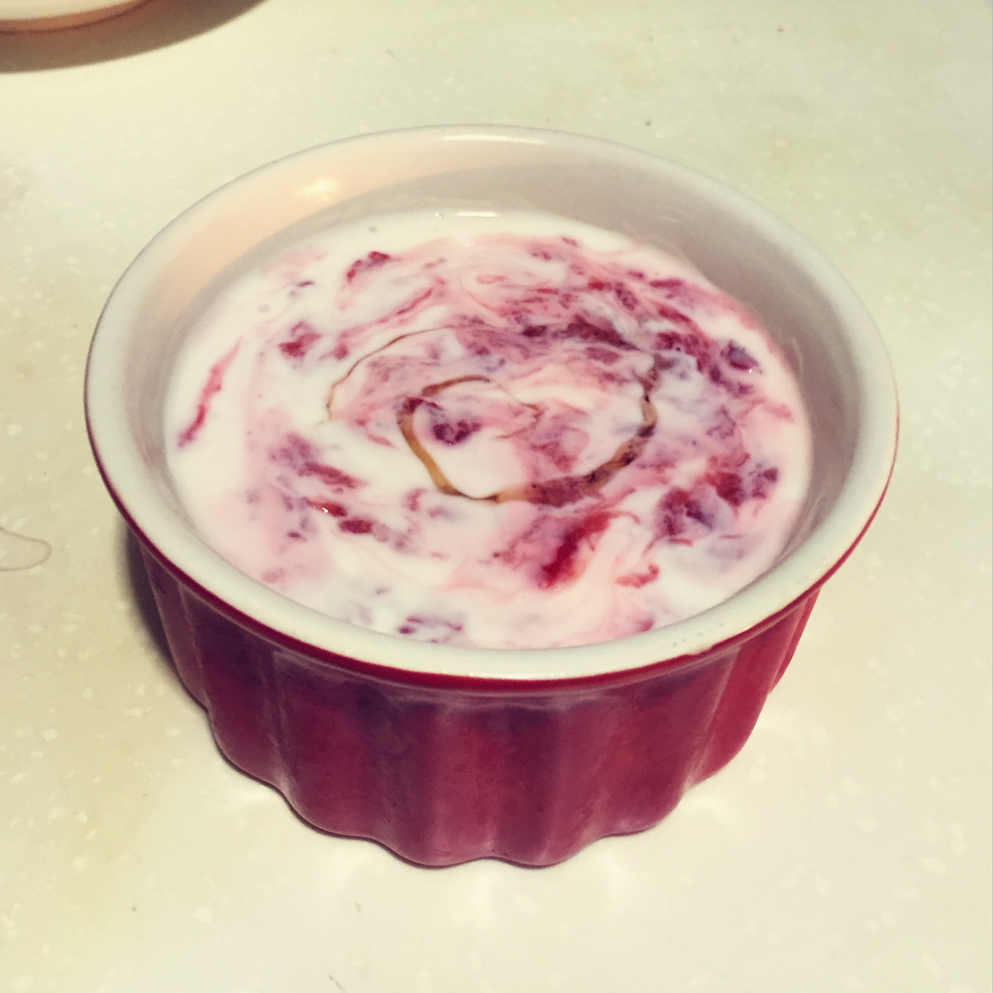 百香果酸奶意式奶冻<Passionfruit Yogurt Panna Cotta>