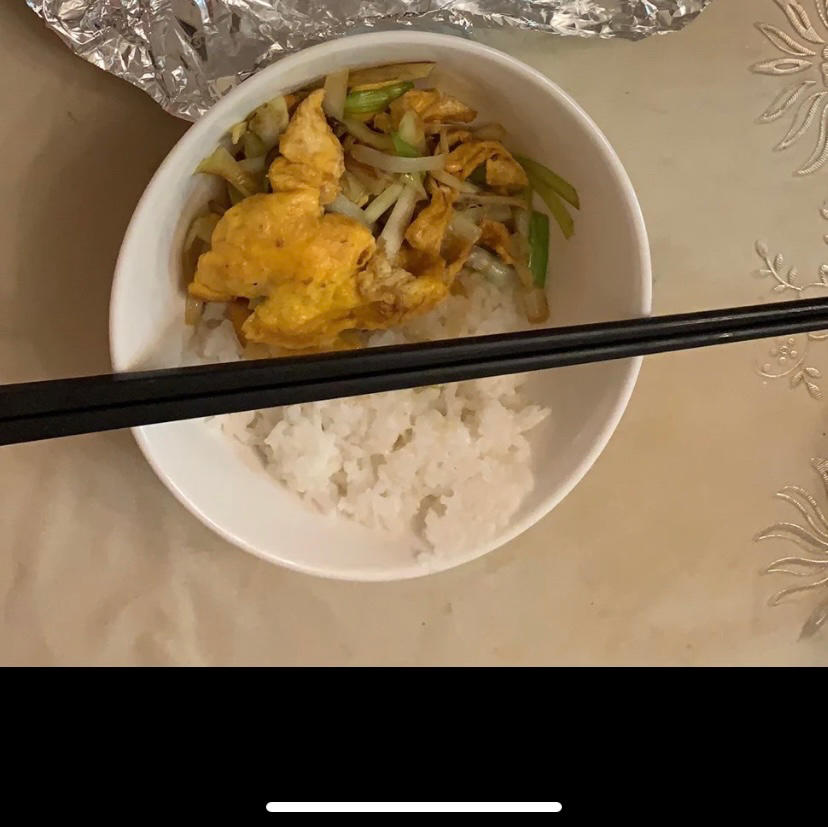 整个简单的韭黄炒蛋（手把手教学）