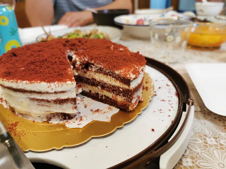 红丝绒蛋糕 RED VELVET CAKE 8寸