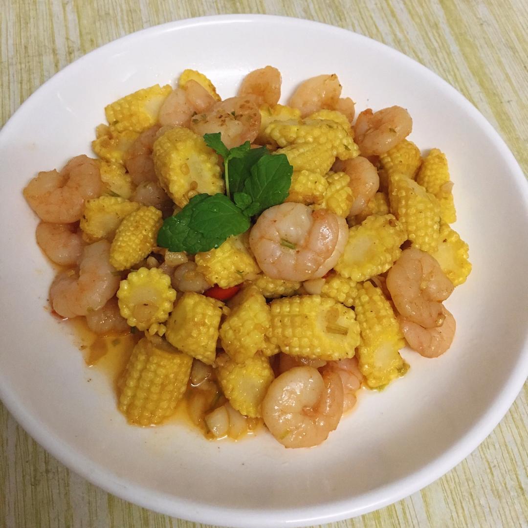 玉米笋炒虾仁的全部作品