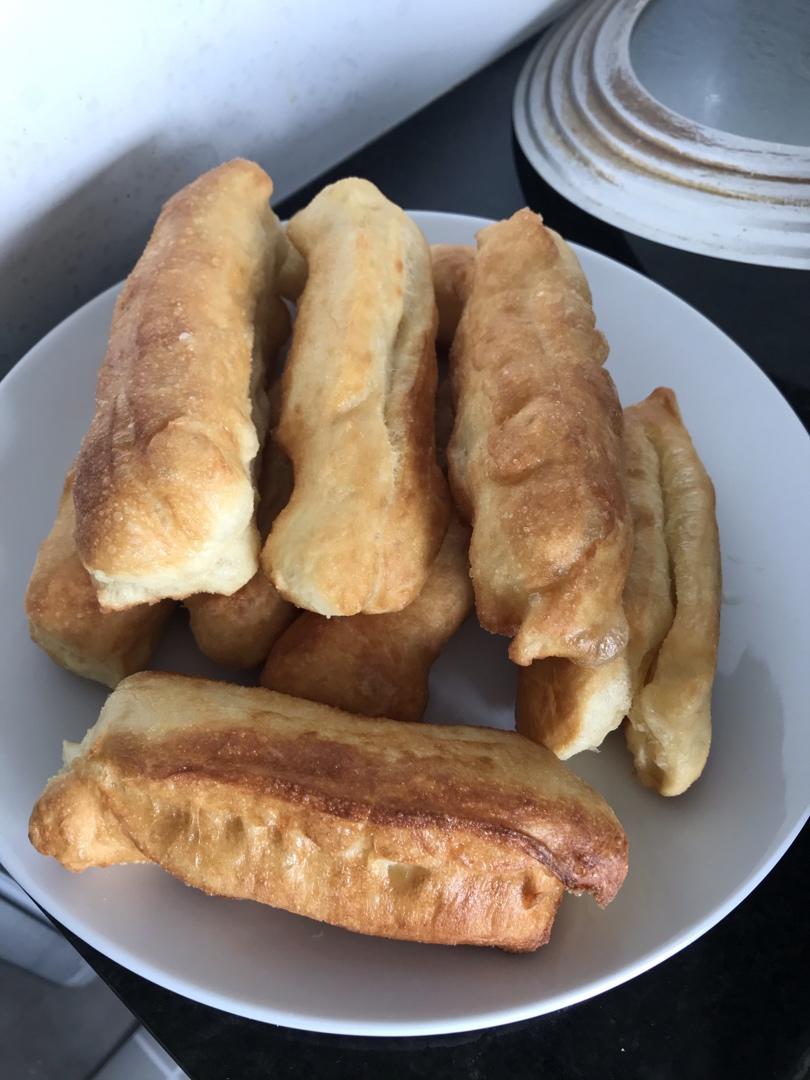 快手早餐～自制油条（酵母版，不含泡打粉、膨松剂）