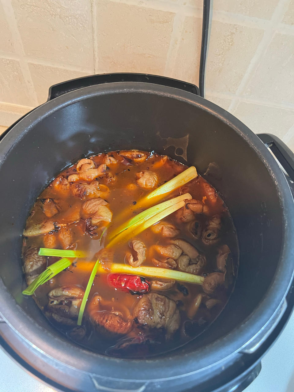 四川家常 川味烧肥肠 下酒菜 下饭菜江油肥肠