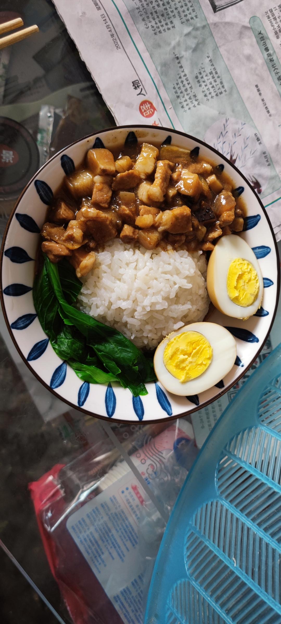 好吃到停不下来的卤肉饭