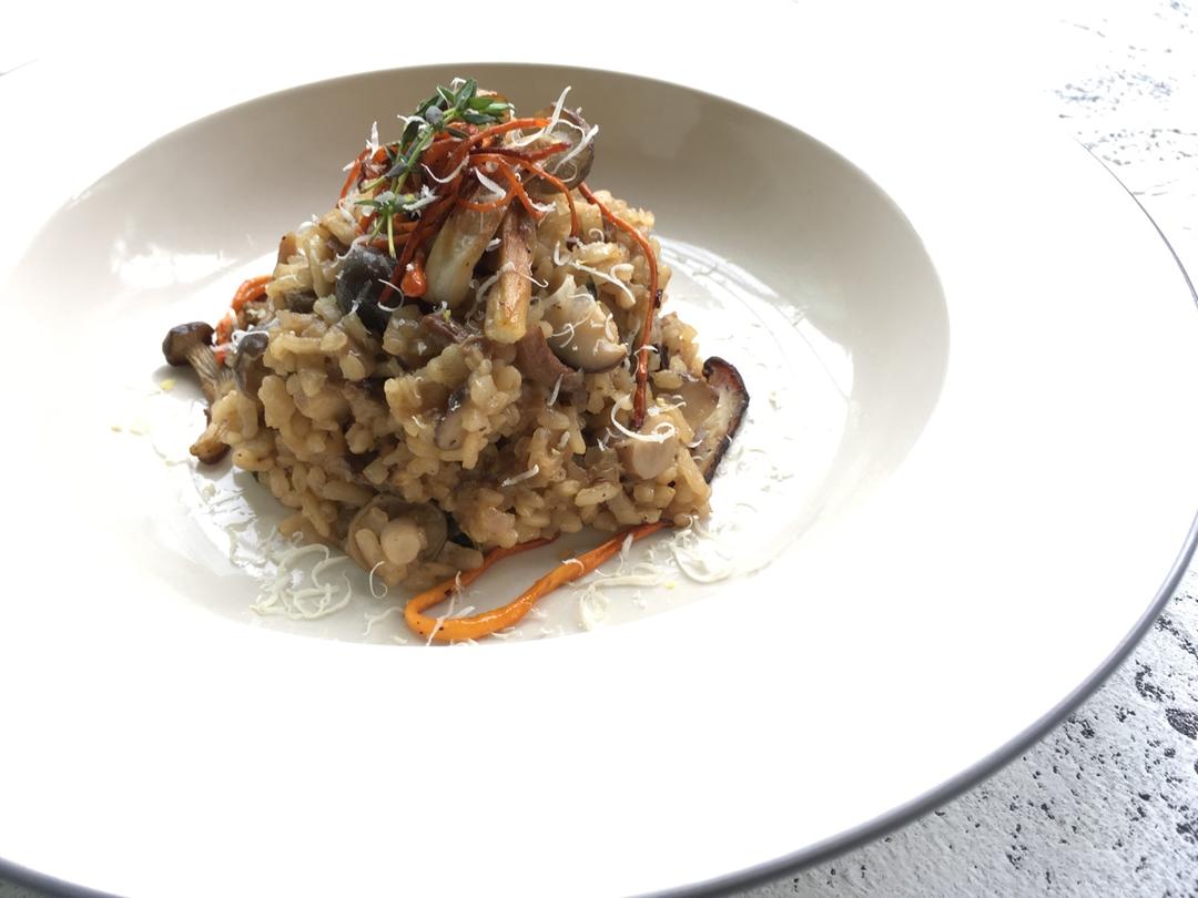 Mushroom risotto 意式蘑菇焗饭