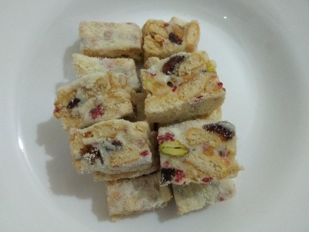 雪花酥（雪花饼，牛轧奶芙，奶酥）