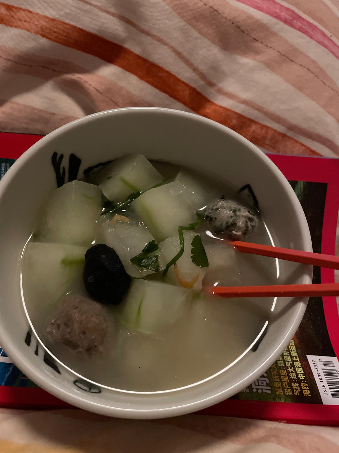 虾皮冬瓜汤