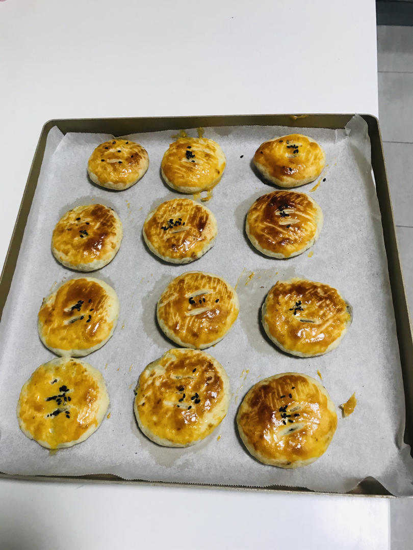 紫米馅老婆饼超快手（不用出膜不用醒面）