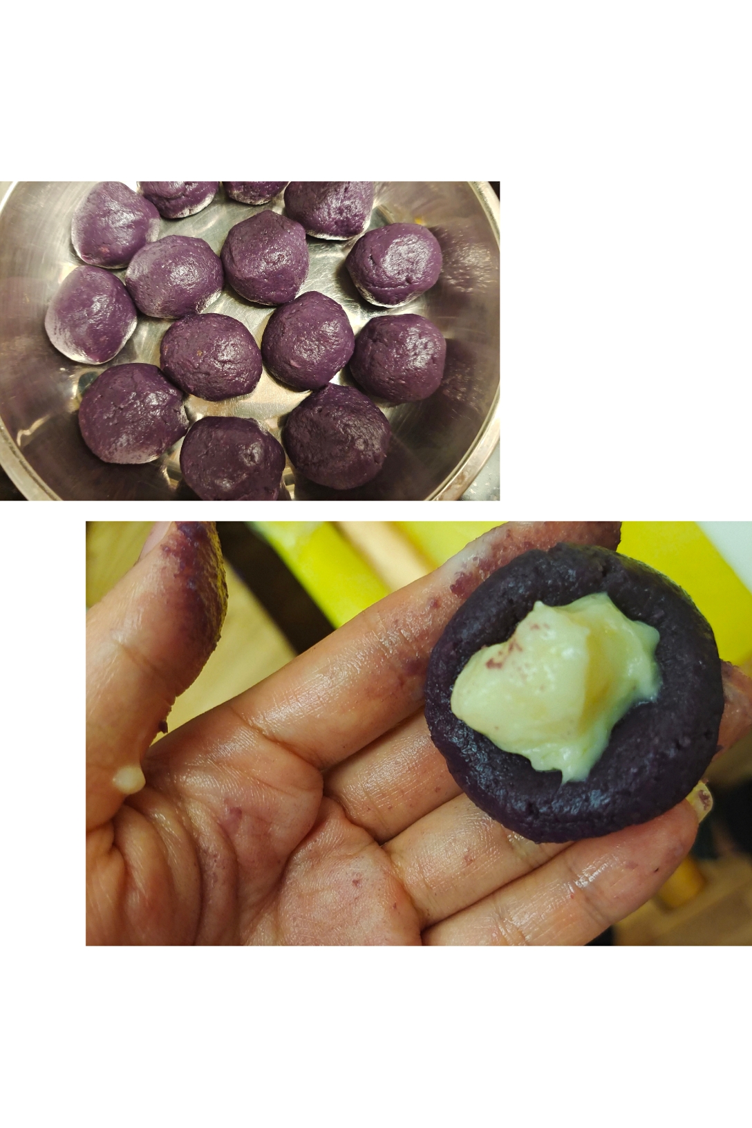 紫晶酥（香芋麻薯酥）的做法 步骤21