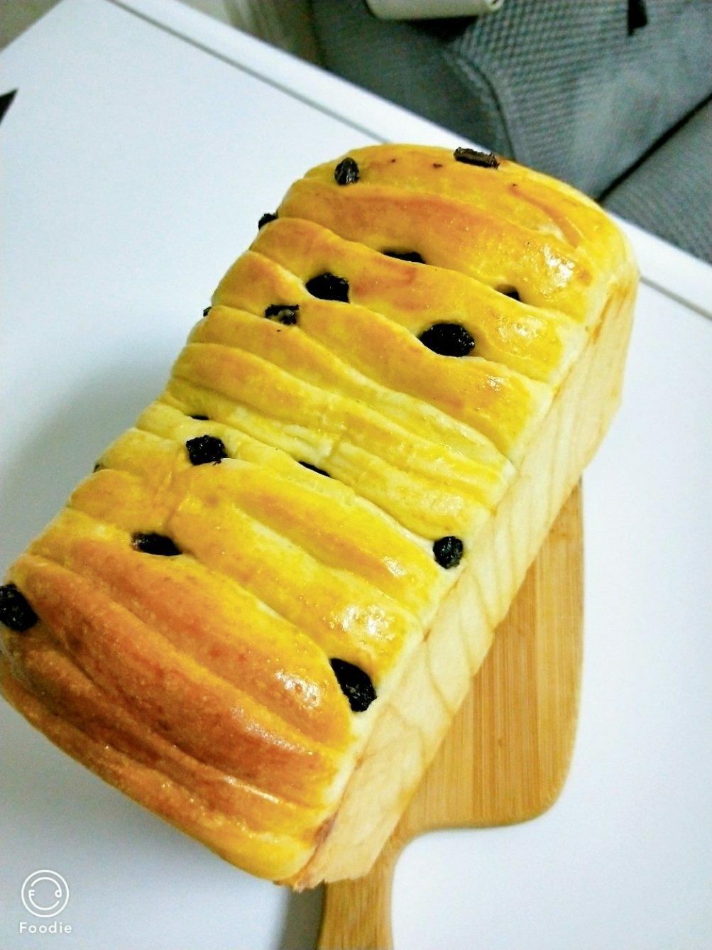 手撕蔓越莓炼乳吐司