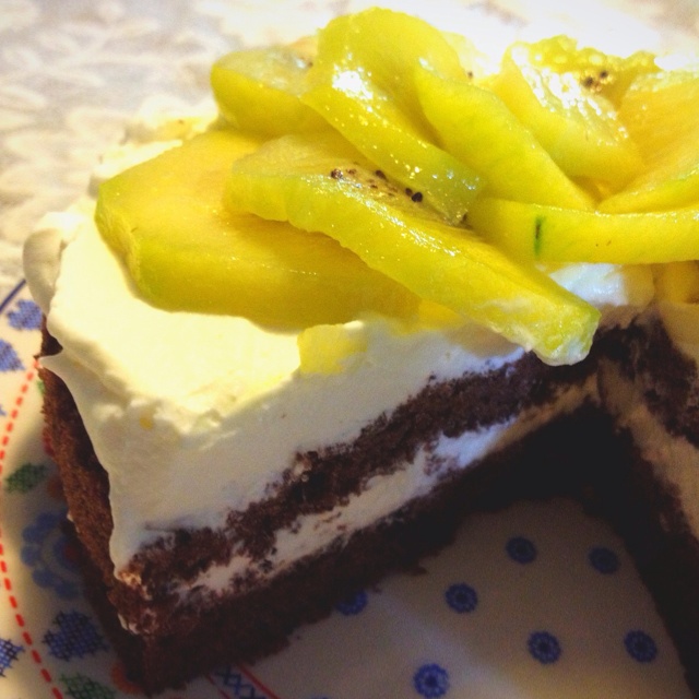 巧克力戚风蛋糕