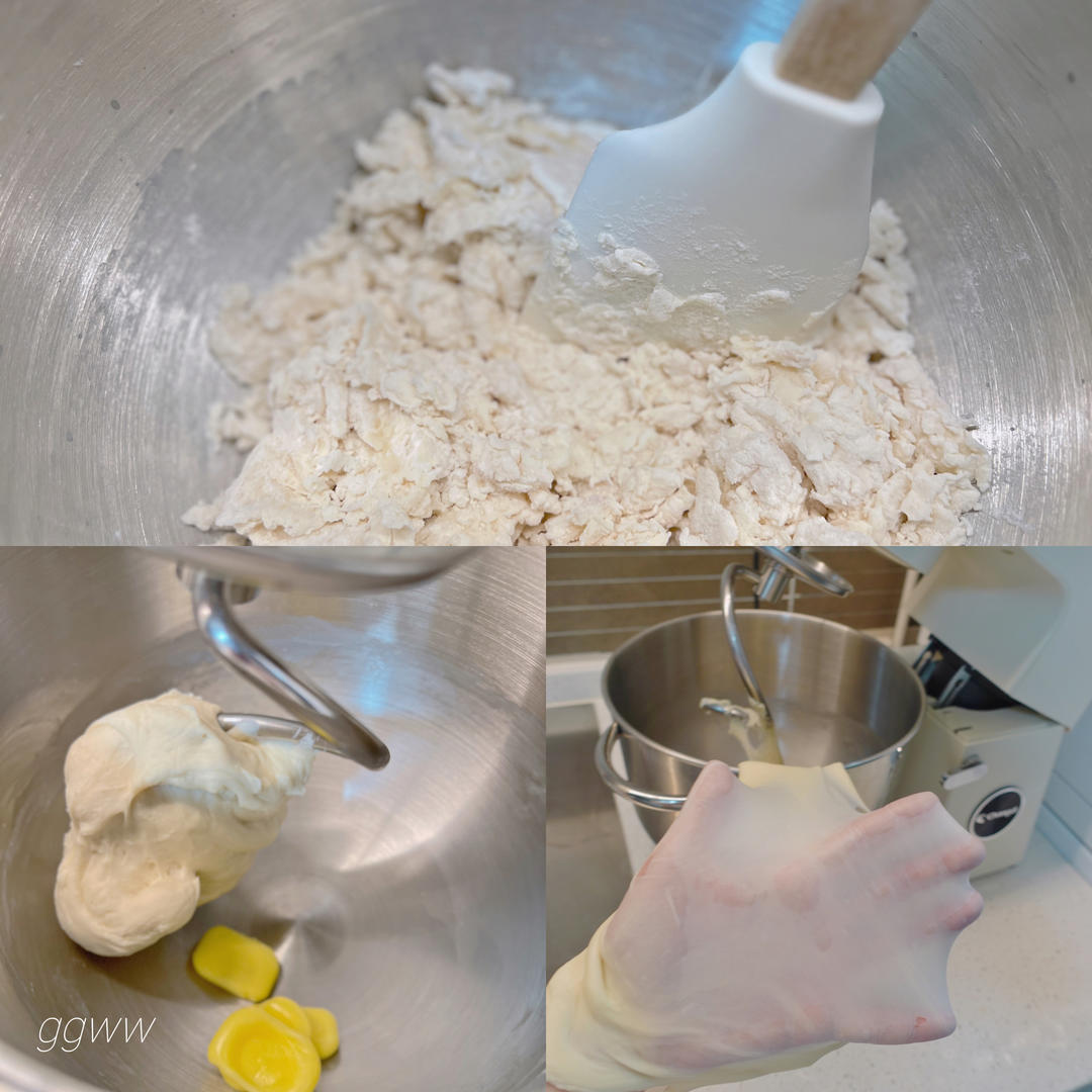 纯奶手撕吐司的做法 步骤1