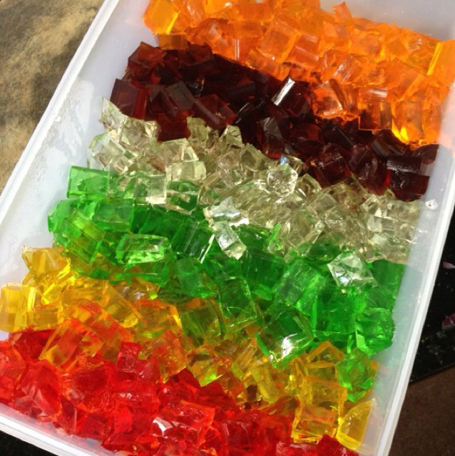 彩虹果冻