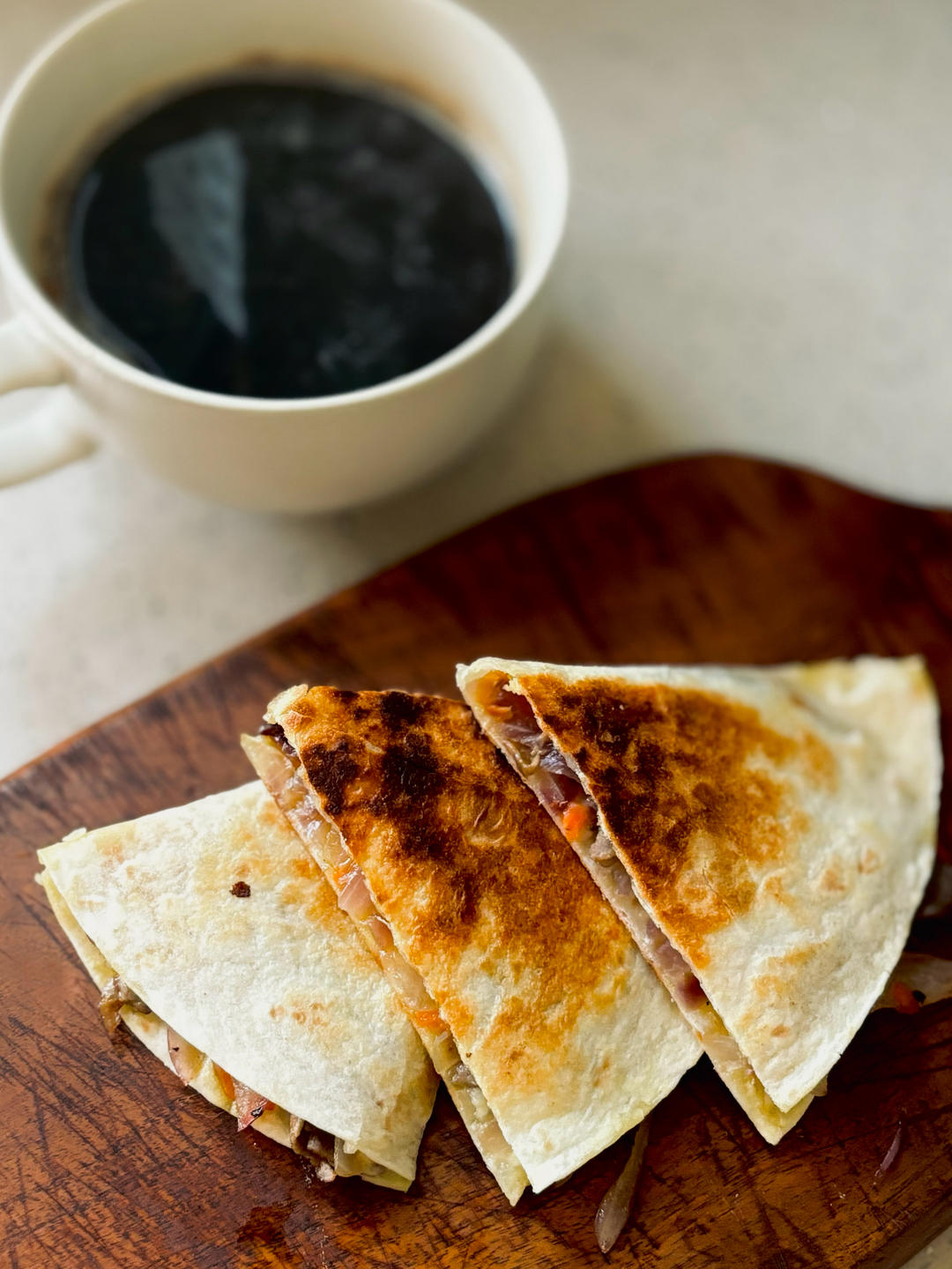 可以拉丝的牛肉芝士泡菜饼 墨西哥taco