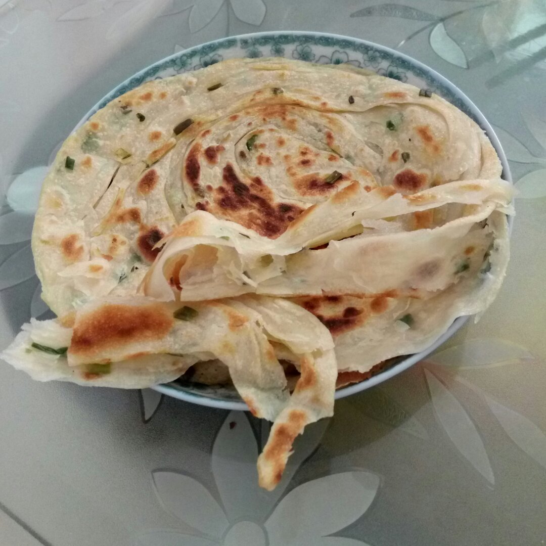 手抓葱油饼