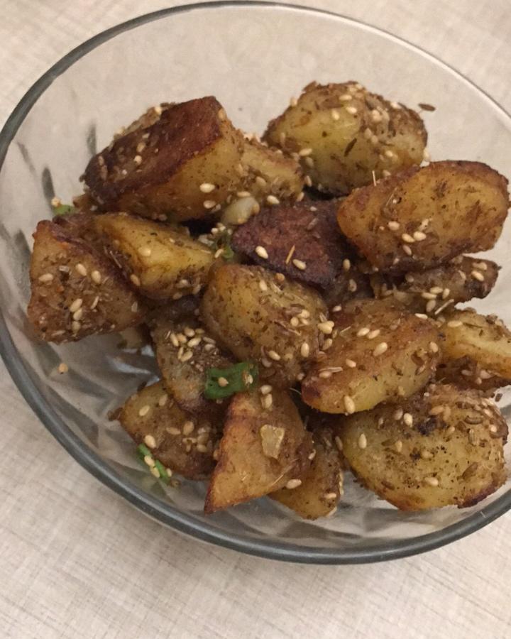 香气扑鼻的香辣孜然炒土豆🥔
