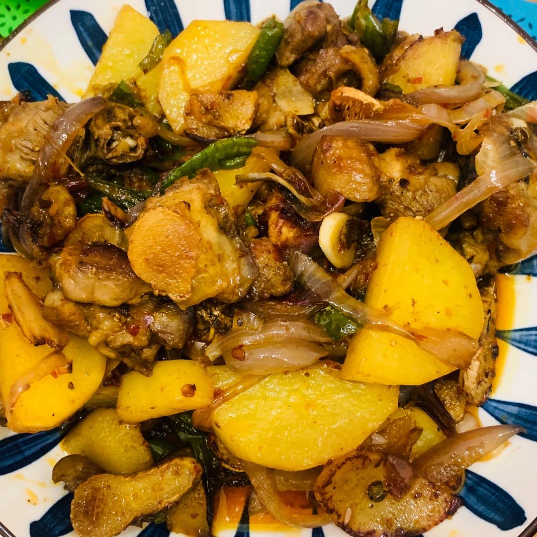 干煸鸡块——绝佳好味道