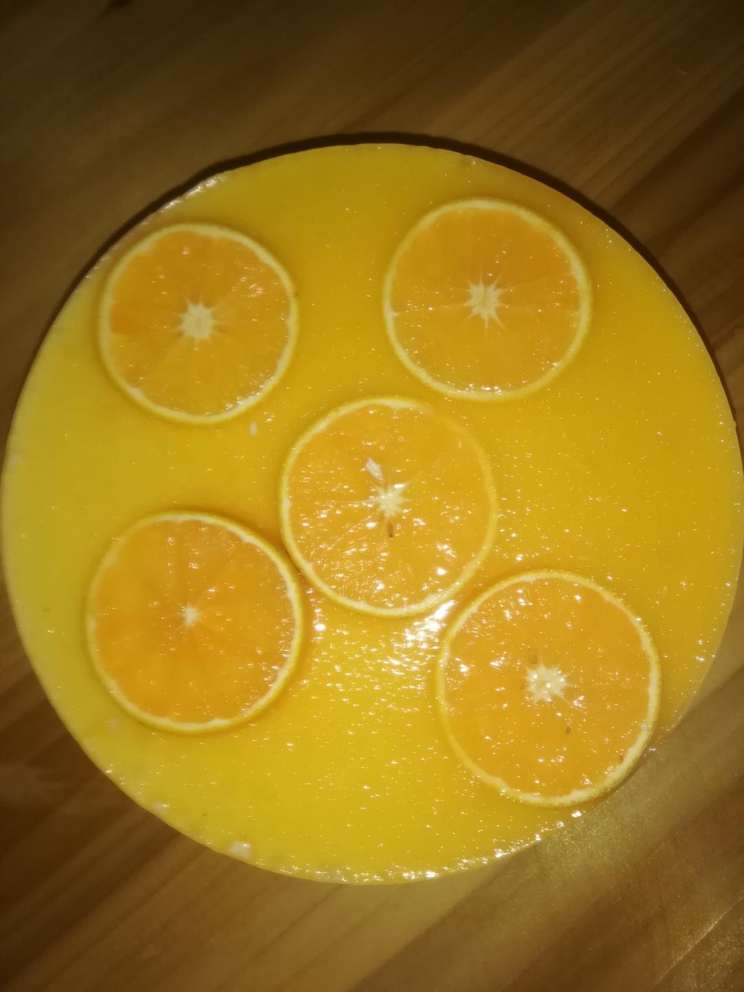 （新手0失败）六寸香橙慕斯蛋糕