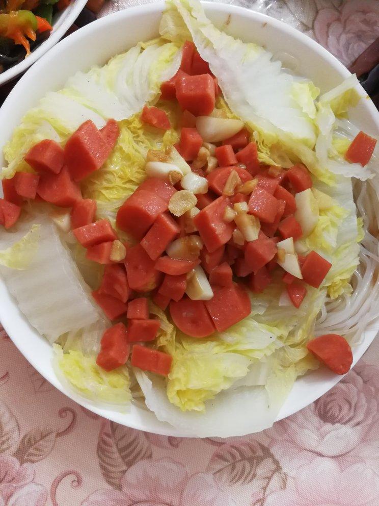 蒜蓉粉丝蒸娃娃菜