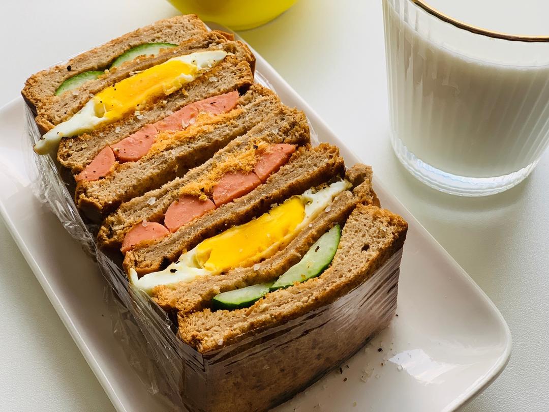 纯奶手撕吐司的做法 步骤1