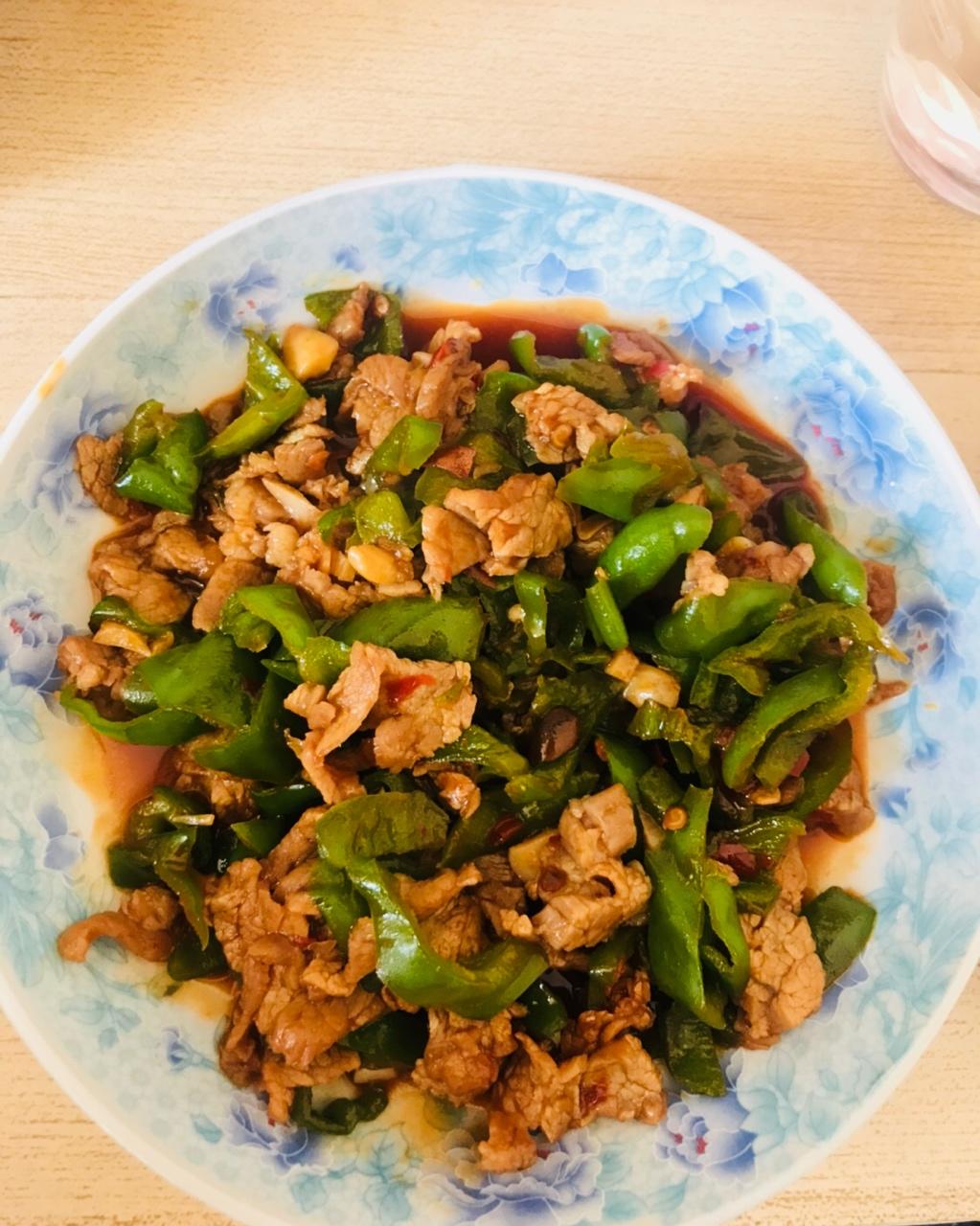 青椒炒牛肉