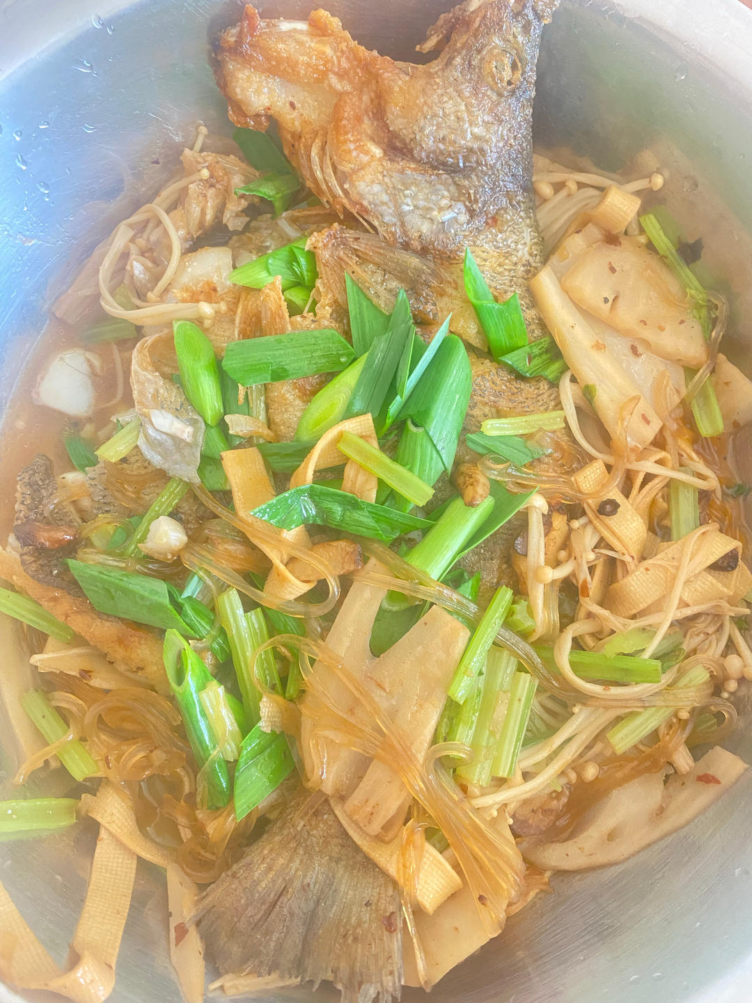 家庭版香辣烤鱼--越煮越香