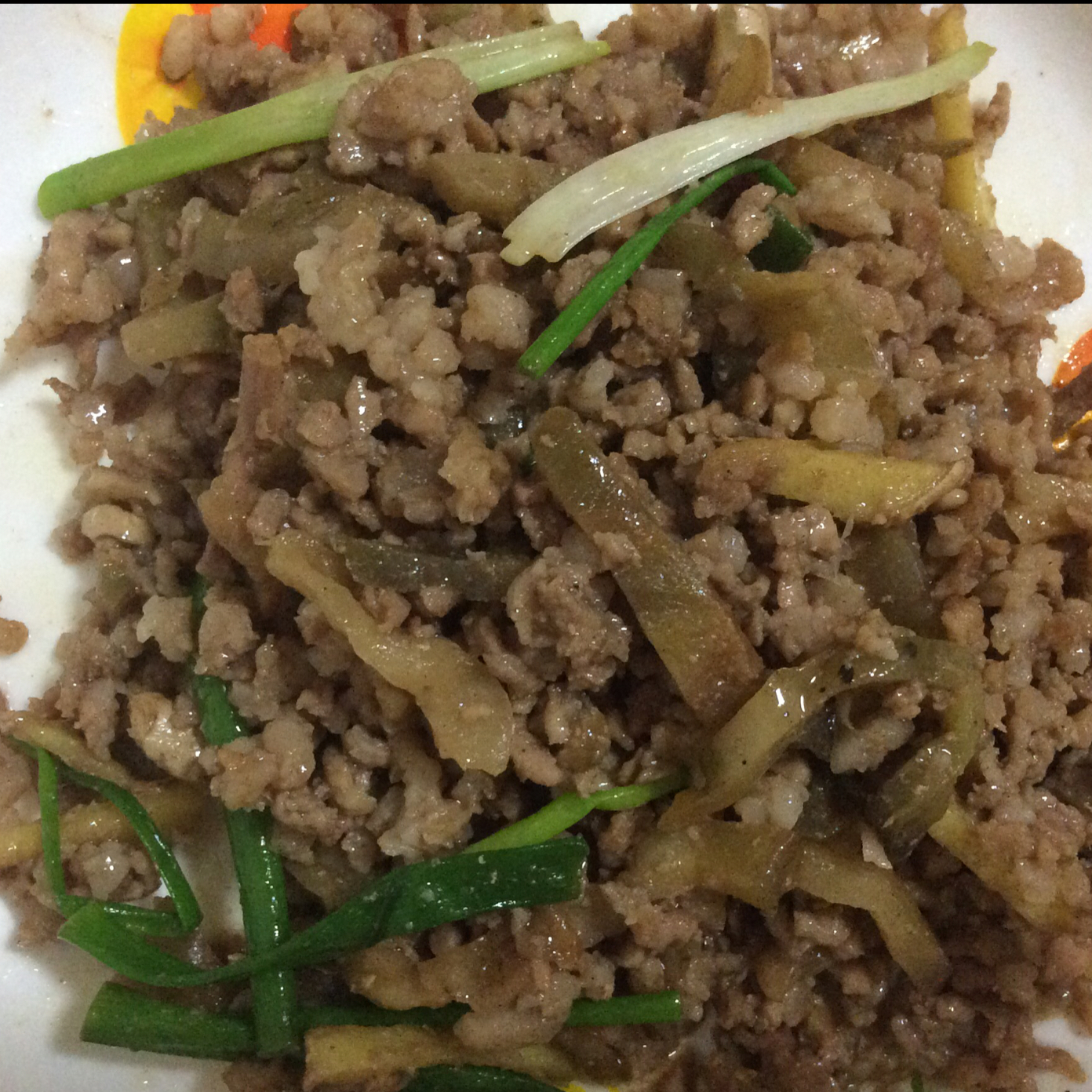 榨菜肉丝