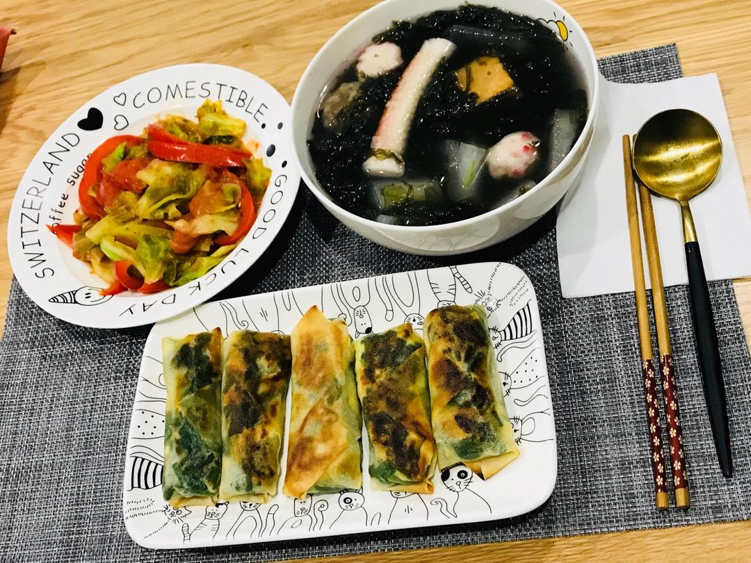 番茄圆白菜