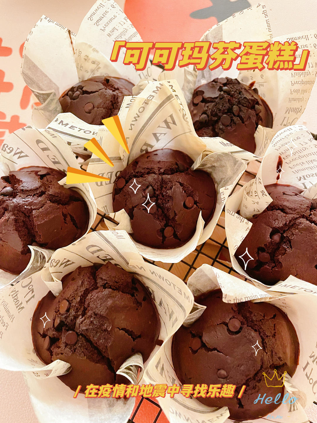 可可玛芬🧁100%成功的配方