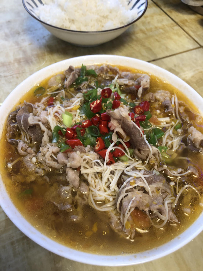 超下饭的酸汤肥牛