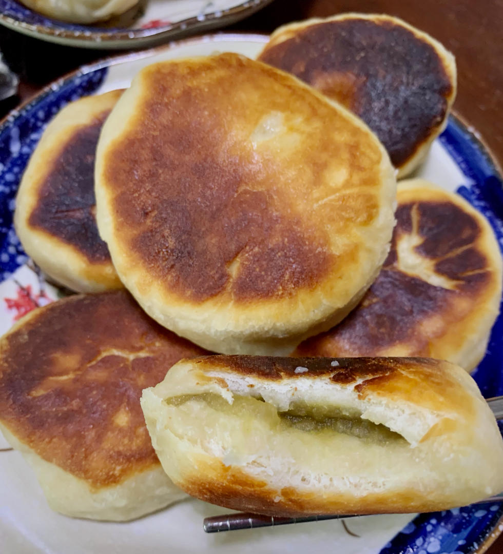 最正宗的酒酿饼，老苏州味道，松软好吃的发面馅饼