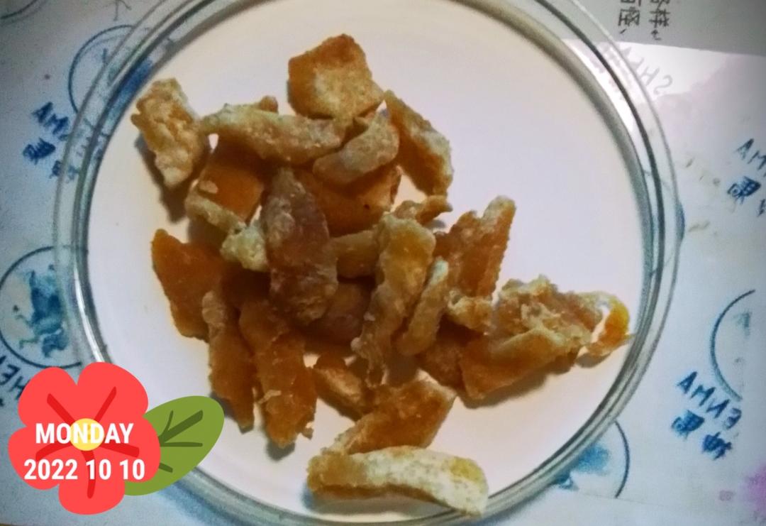 红心柚子皮糖-口感好颜值高，过年待客人人夸