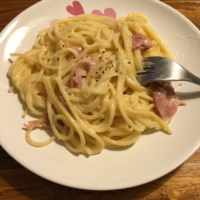 芝士培根意大利面