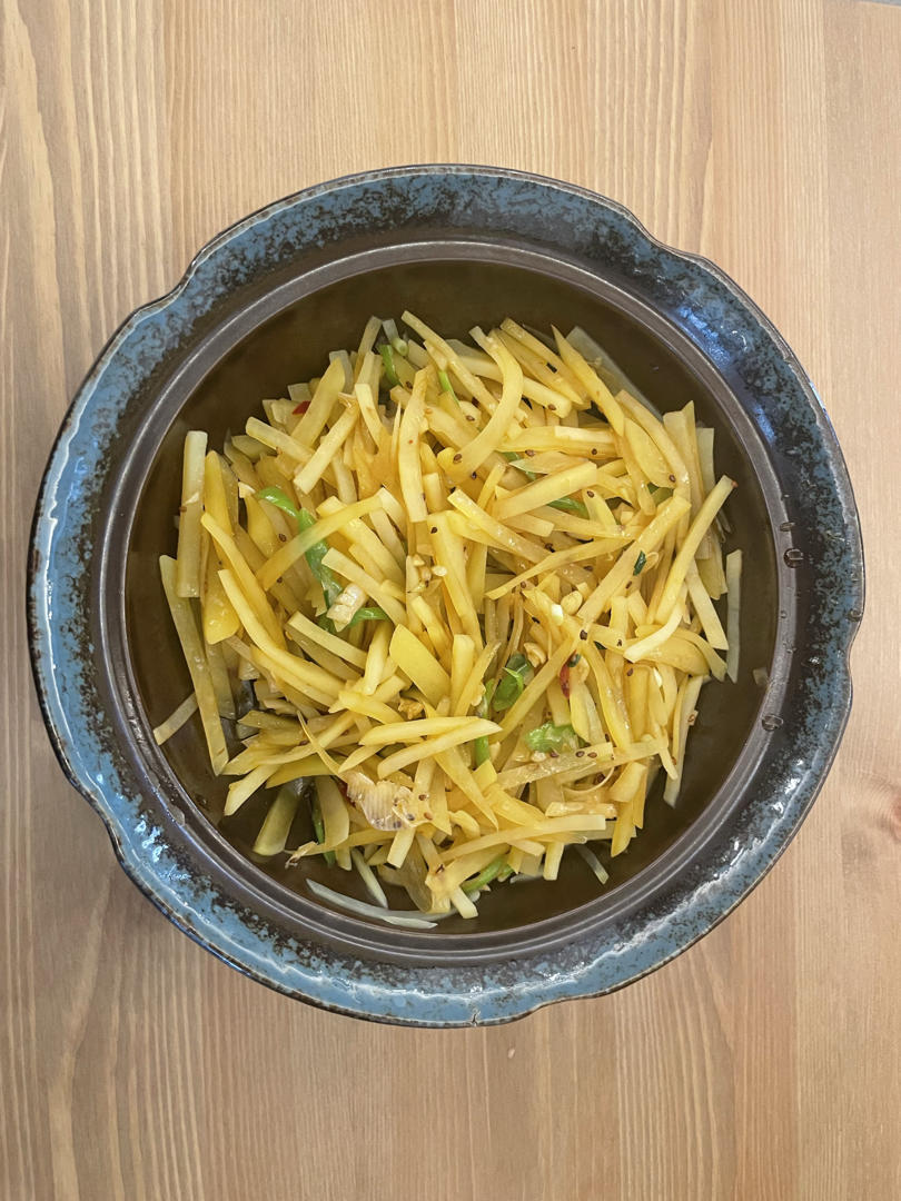 土豆丝这样做好吃到舔盘爽口零失败