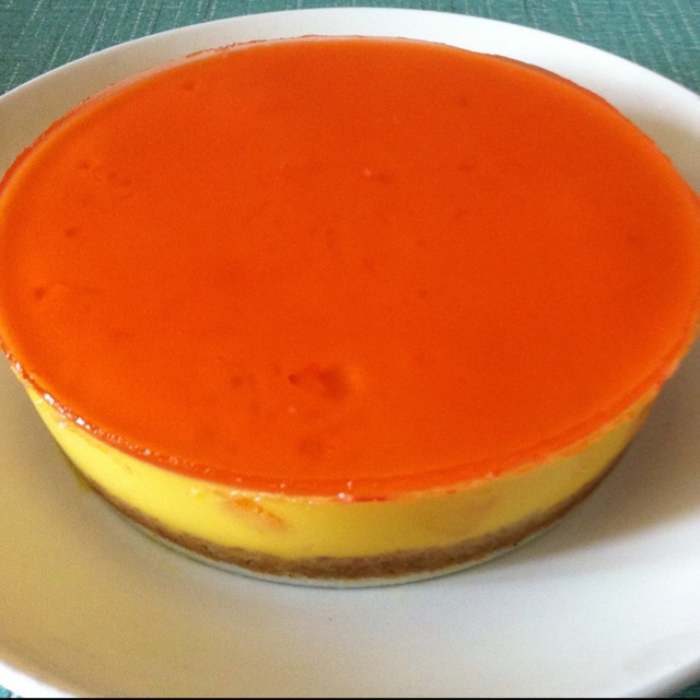 小清新芒果慕斯蛋糕