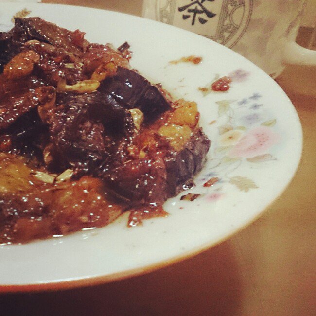 鱼香茄饼
